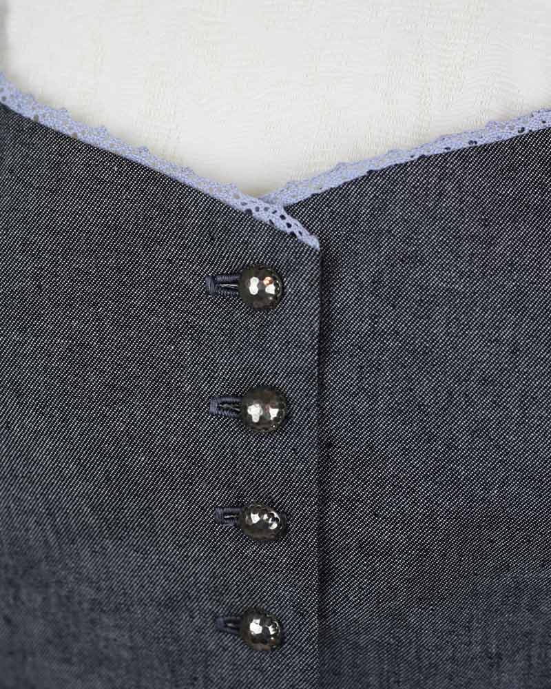 Jeans Mieder-Weste, grau, Baumwolle_02