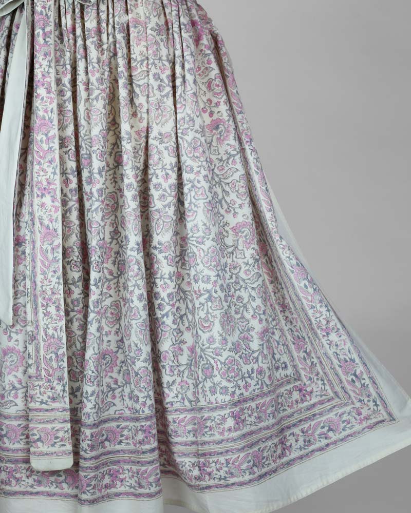 Dirndl-Schürze, Baumwolle, handbedruckt, rosé-floral_03
