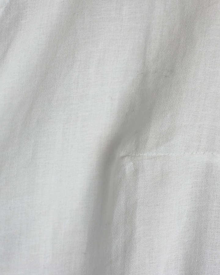 Bluse, Dirndlbluse / Baumwolle mit Vintageborte, weiß_02