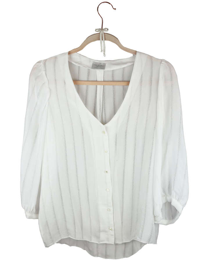 Bluse, V-Ausschnitt, geknöpft, Viskose, weiß_01