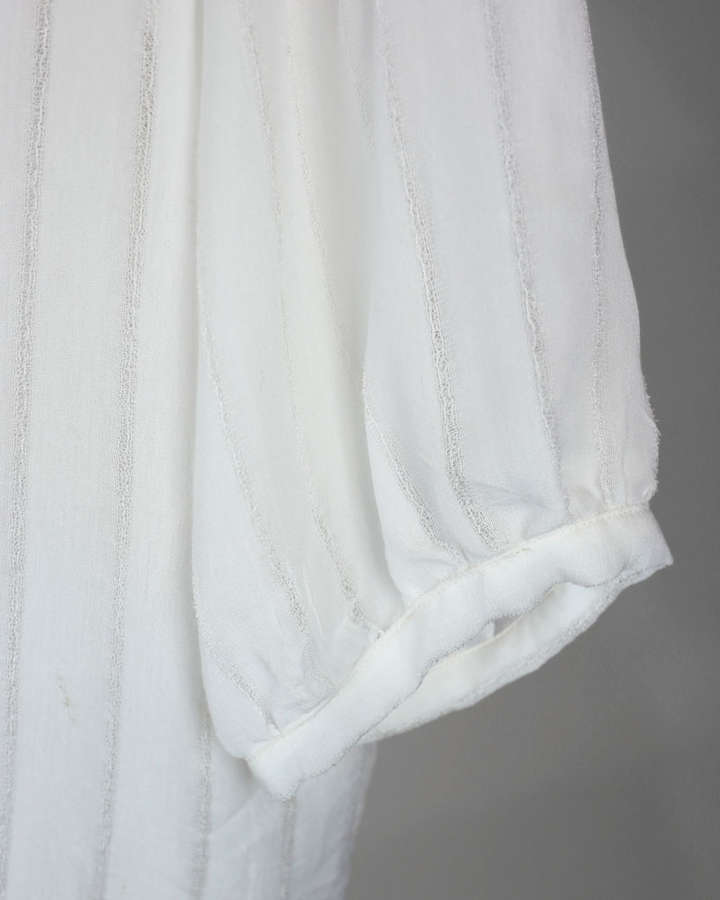 Bluse, V-Ausschnitt, geknöpft, Viskose, weiß_03