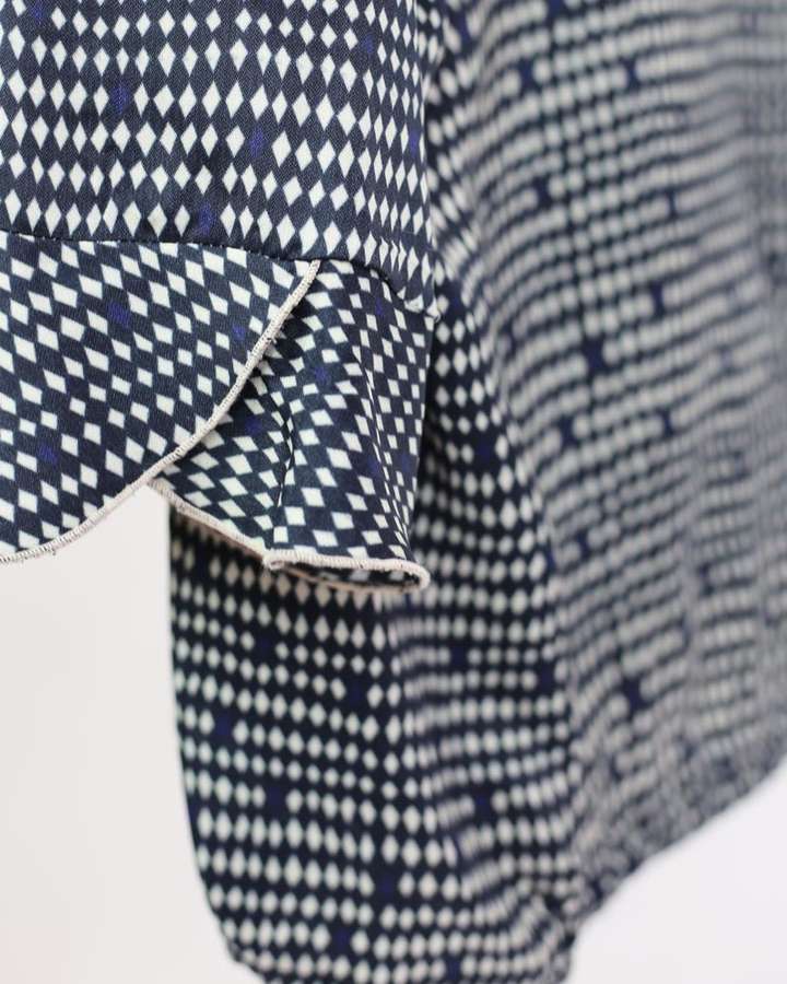 Bluse mit V-Ausschnitt, Viskose, halbarm_01