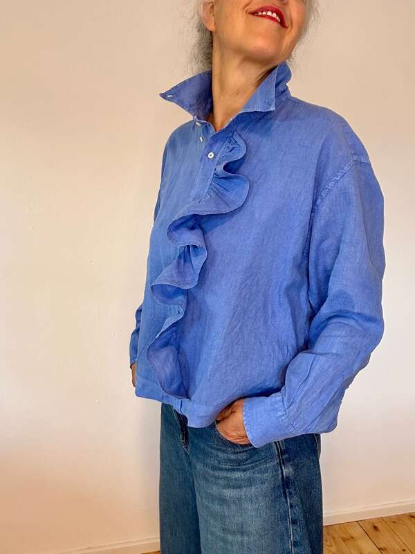 Bluse mit Volant_02