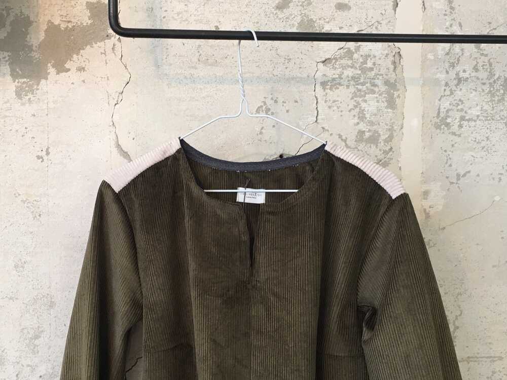 Kleid Tunika Cord mit Taschen_02