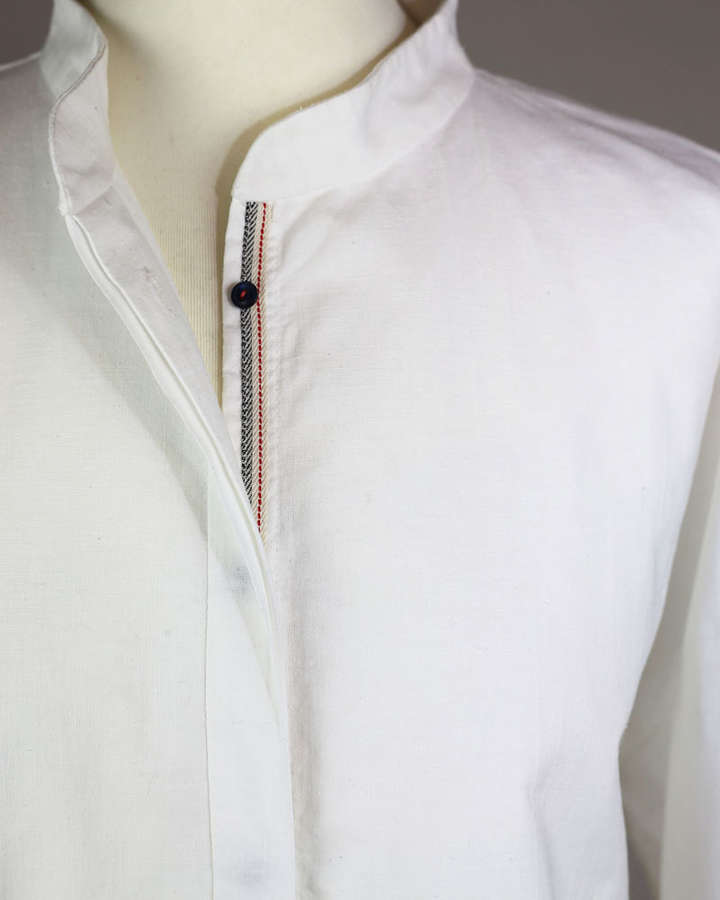 Leinenbluse Oversize in weiß_02