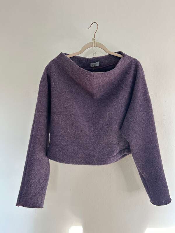 Pulli Turtleneck violett