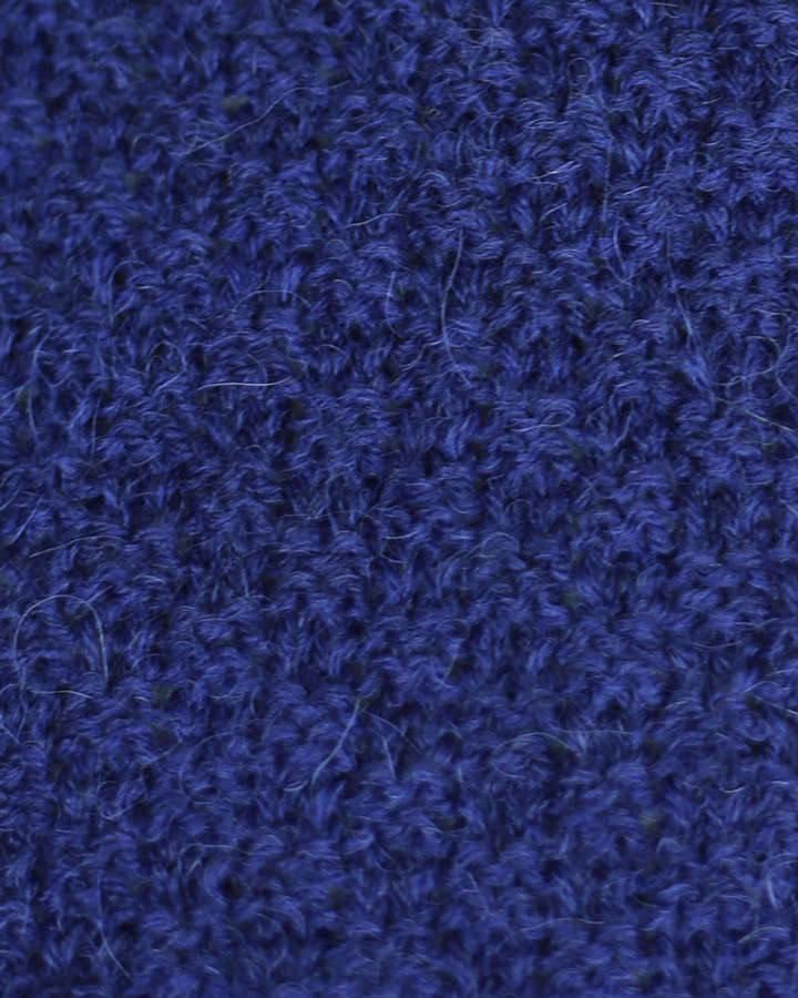 Strickjacke, Alpakamischung, Waffeloptik, blau_02