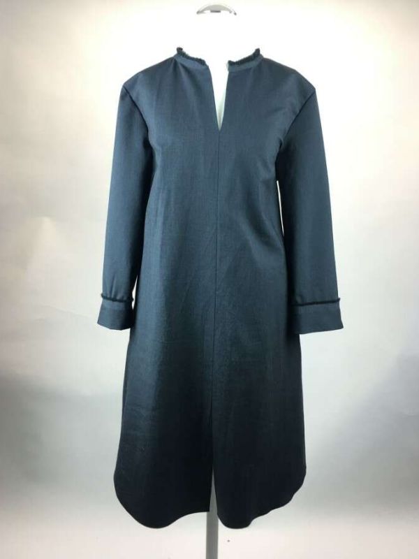 Kleid Tunika darkblu mit Taschen