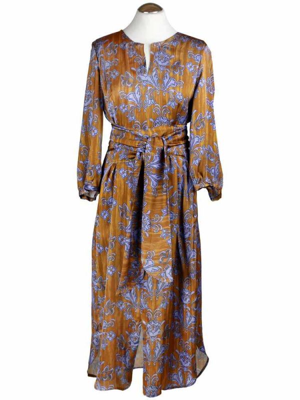 Wickelkleid in Viskose