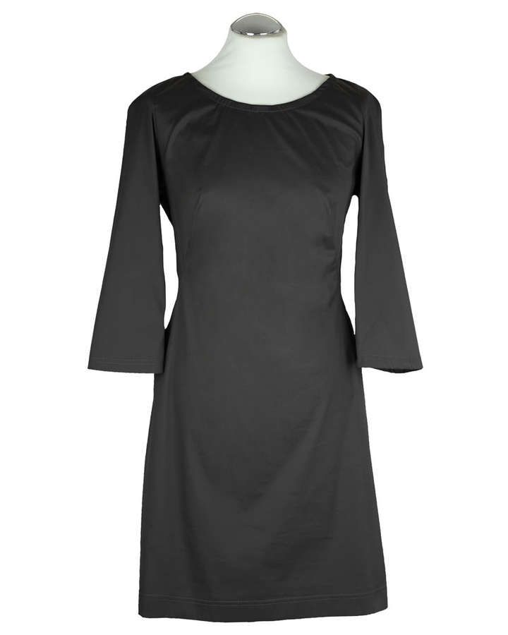 Kleid / Baumwollstretch, nougat_04