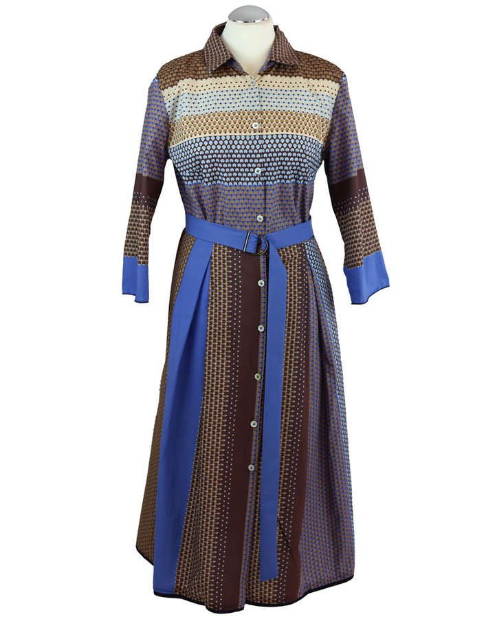 Hemdblusenkleid grafisch, farbig gemustert_01