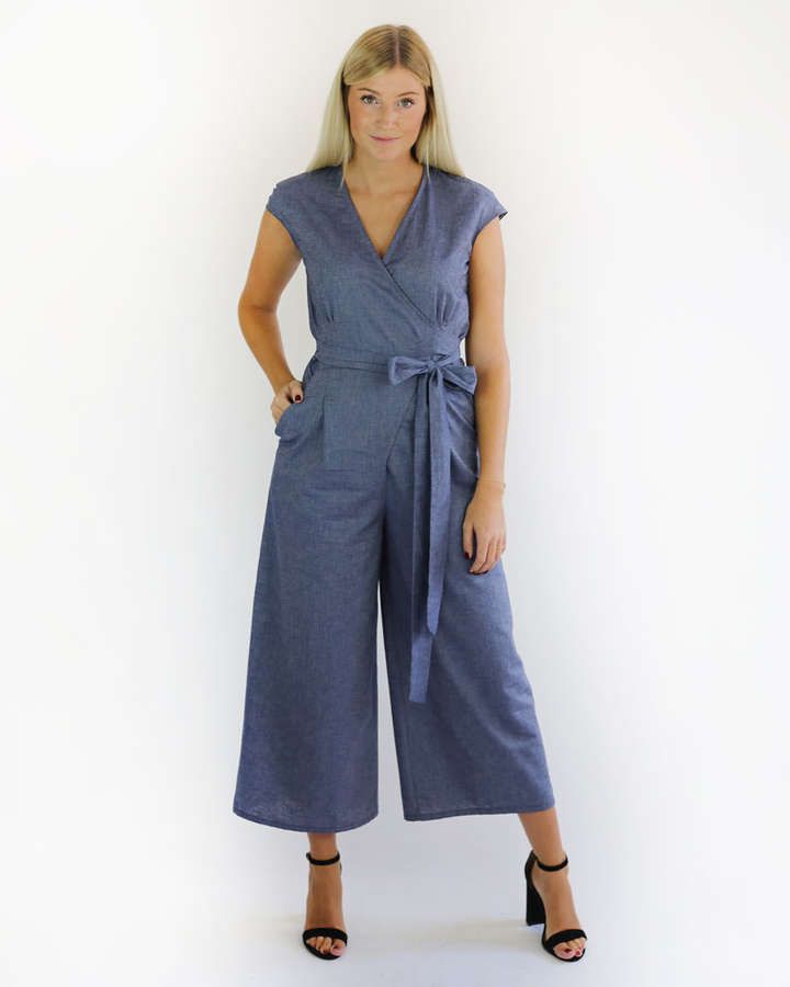 Overall, Baumwolle, denimblau