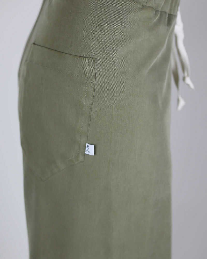 Hose, Twillstretch in khaki_02