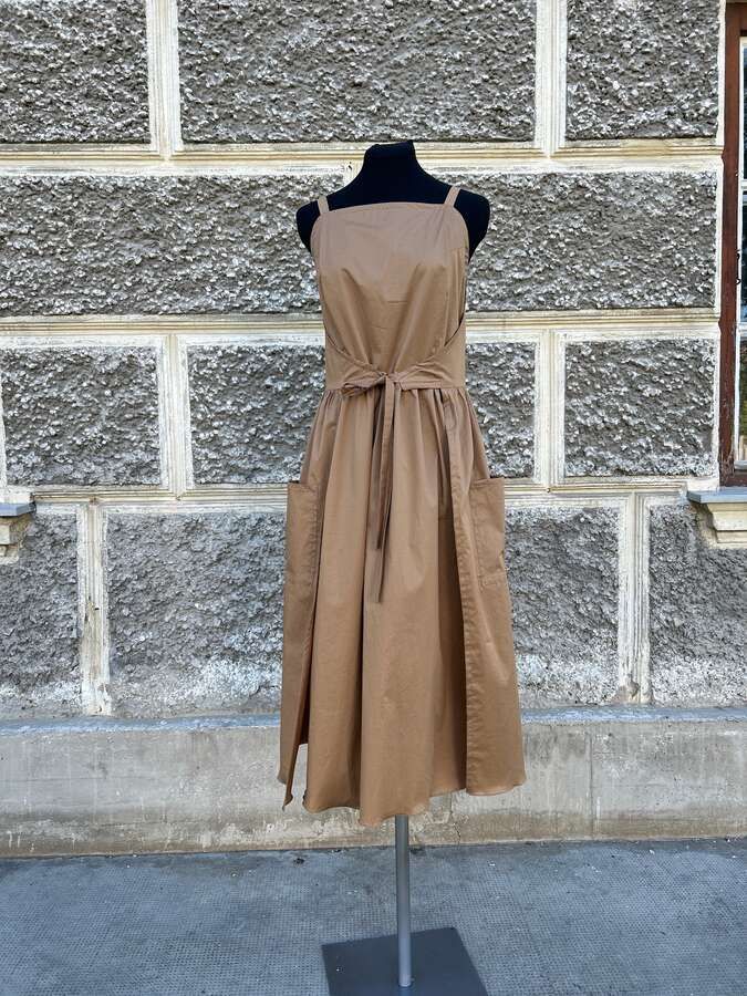 Kleid aus Sommerpoplin