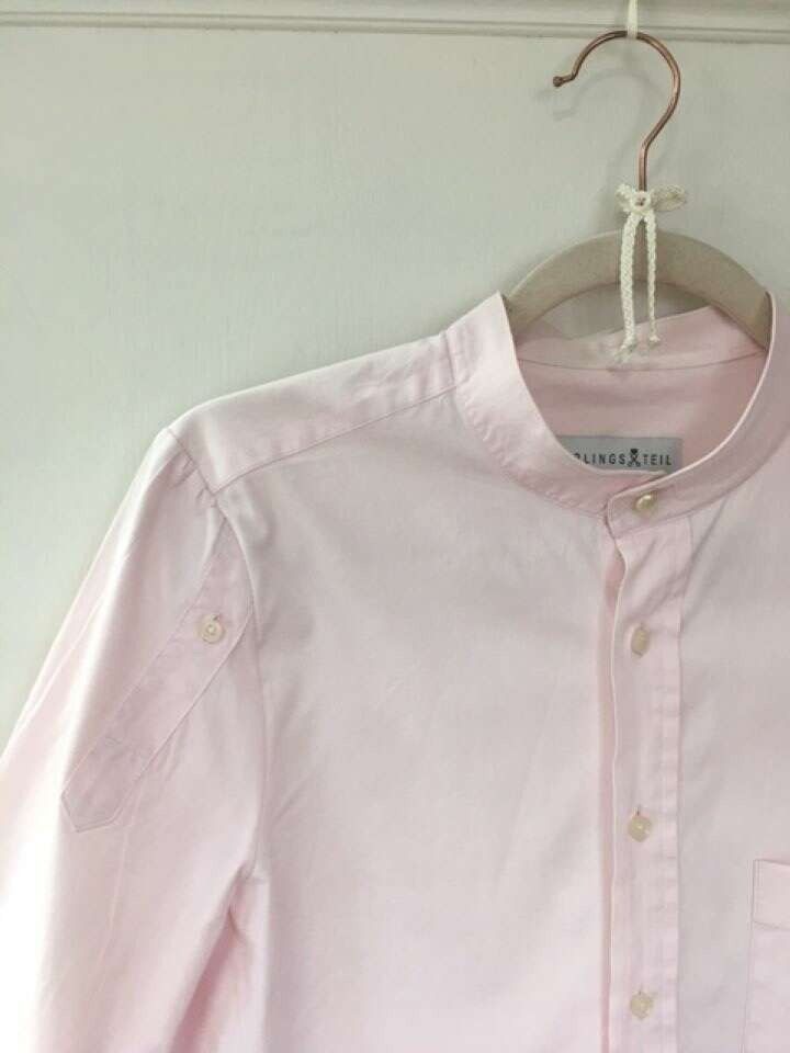 Bluse A-Linie Baumwolle circular rosa_02