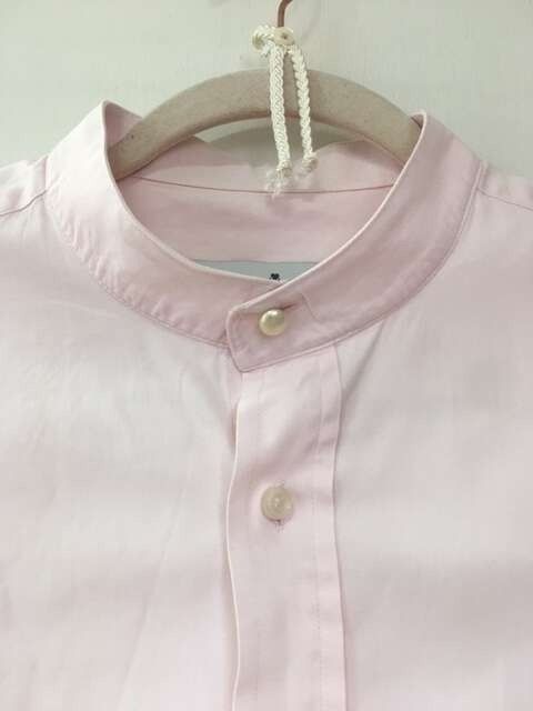Bluse A-Linie Baumwolle circular rosa_01