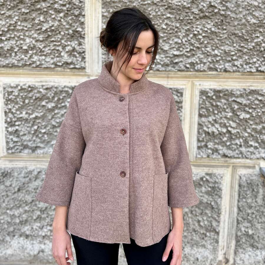 Wolljacke aus Walk in nude_01