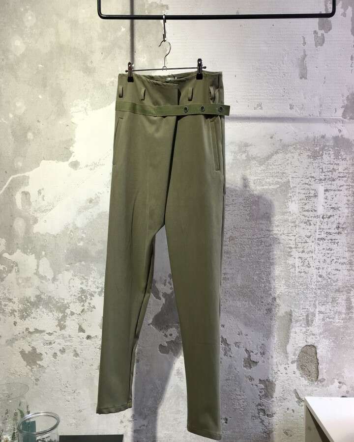 Hose in Jodhpur-Form, elastisch, Webmischung, khaki_04