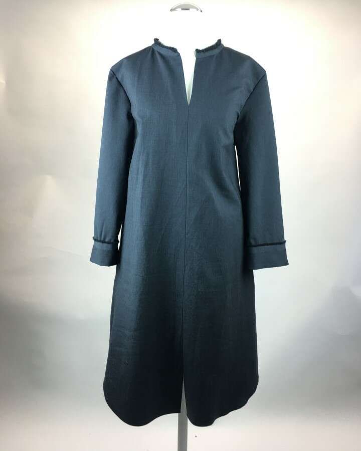 Kleid Tunika darkblu mit Taschen