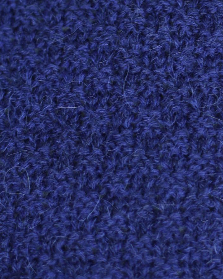 Strickjacke, Alpakamischung, Waffeloptik, blau_02